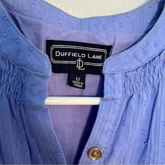 Duffield Lane Sleeveless Shift Dress Purple Shift Dress - Picture 5 of 11